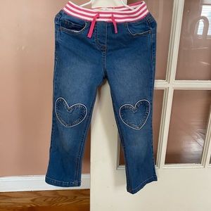 Mini Boden heart jeans